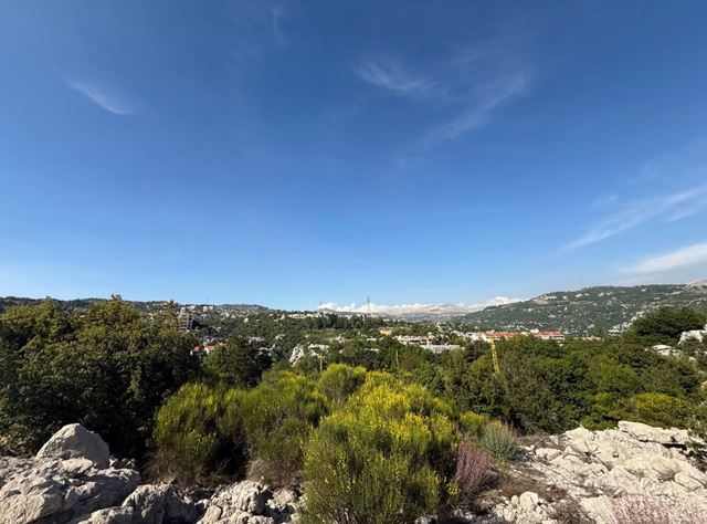 Land with a mountain view for sale in Faytroun, Keserwan