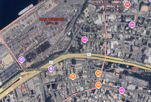 Land for sale in Mar mikhael, Beirut