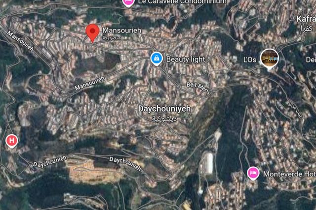 Land for sale in Mansourieh, Metn