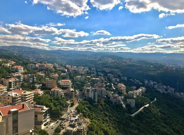 Sea-view land for sale in Mansourieh, Metn