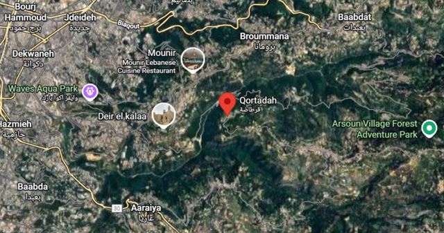 Land with a mountain view for sale in Quortada, Metn