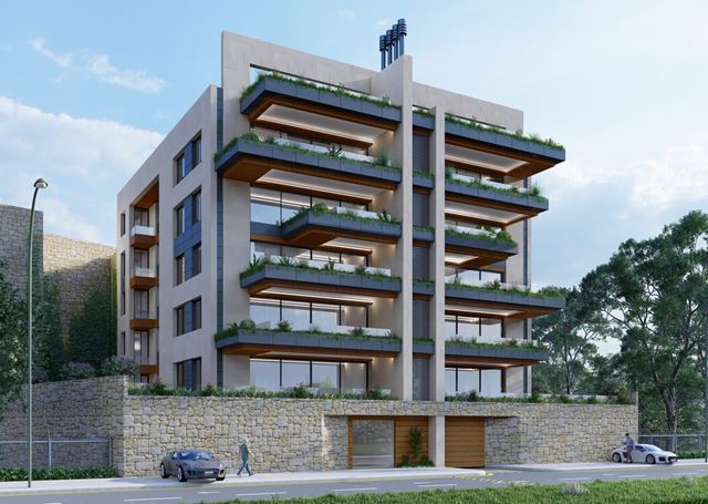 Apartment with a terrace for sale in Bet Mery, Metn