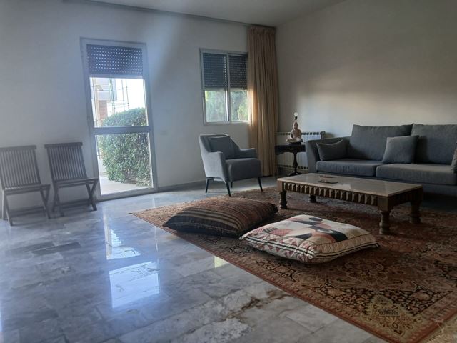 Apartment with a garden for rent in Broumana, Metn