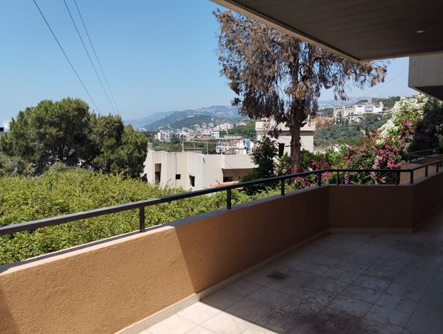 Apartment with a terrace for sale in Aoukar, Metn