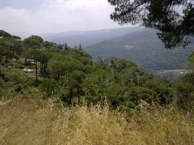 Land with a mountain view for sale in Broumana, Metn