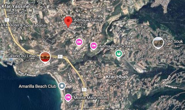 Land with a mountain view for sale in Adma, Keserwan