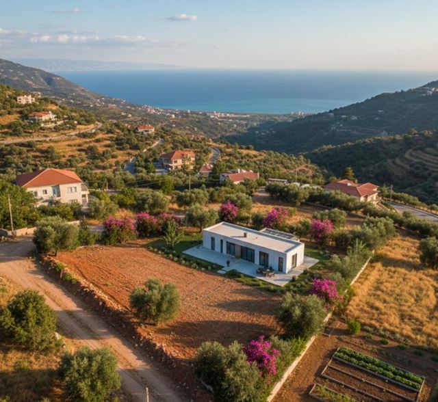 Land with a mountain view for sale in Bet Mery, Metn