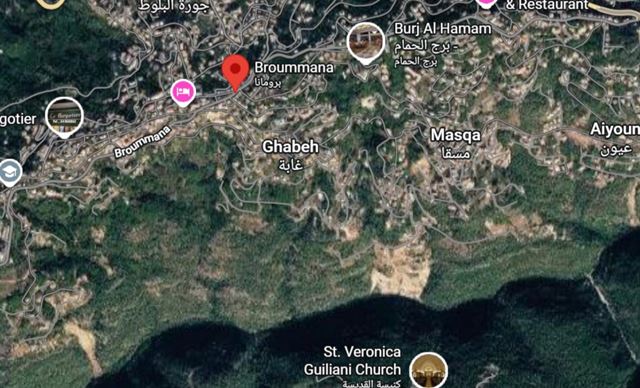 Land with a mountain view for sale in Broumana, Metn - photo 2