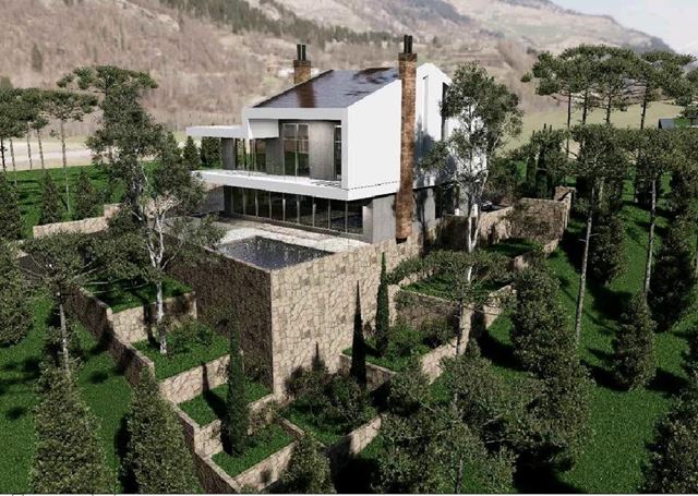 Land with a mountain view for sale in Broumana, Metn