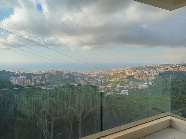 Sea-view apartment for sale in Ain Saade, Metn