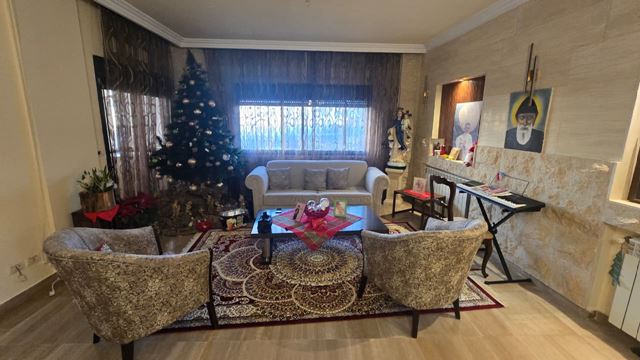 Apartment with a terrace for sale in Kahali, Aley