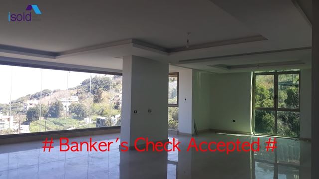 Sea-view apartment for sale in Ain Saade, Metn